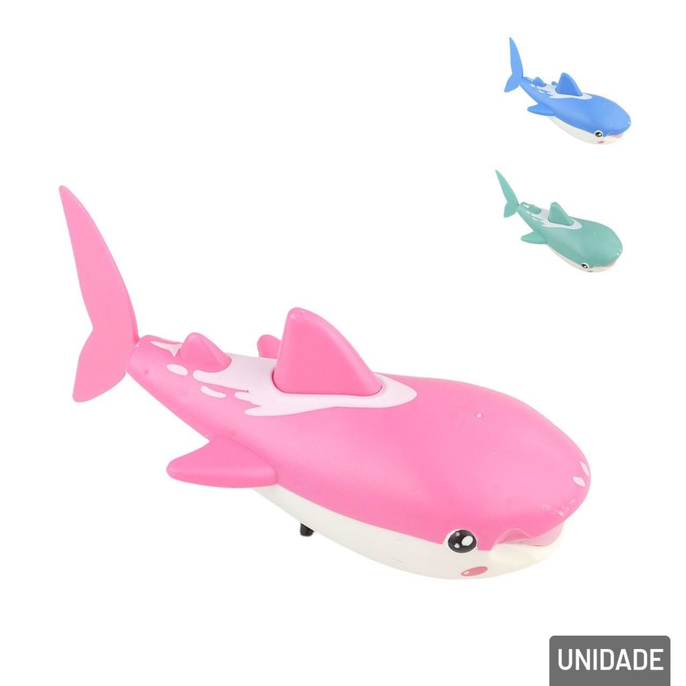 Tubarão Plástico à Corda Color