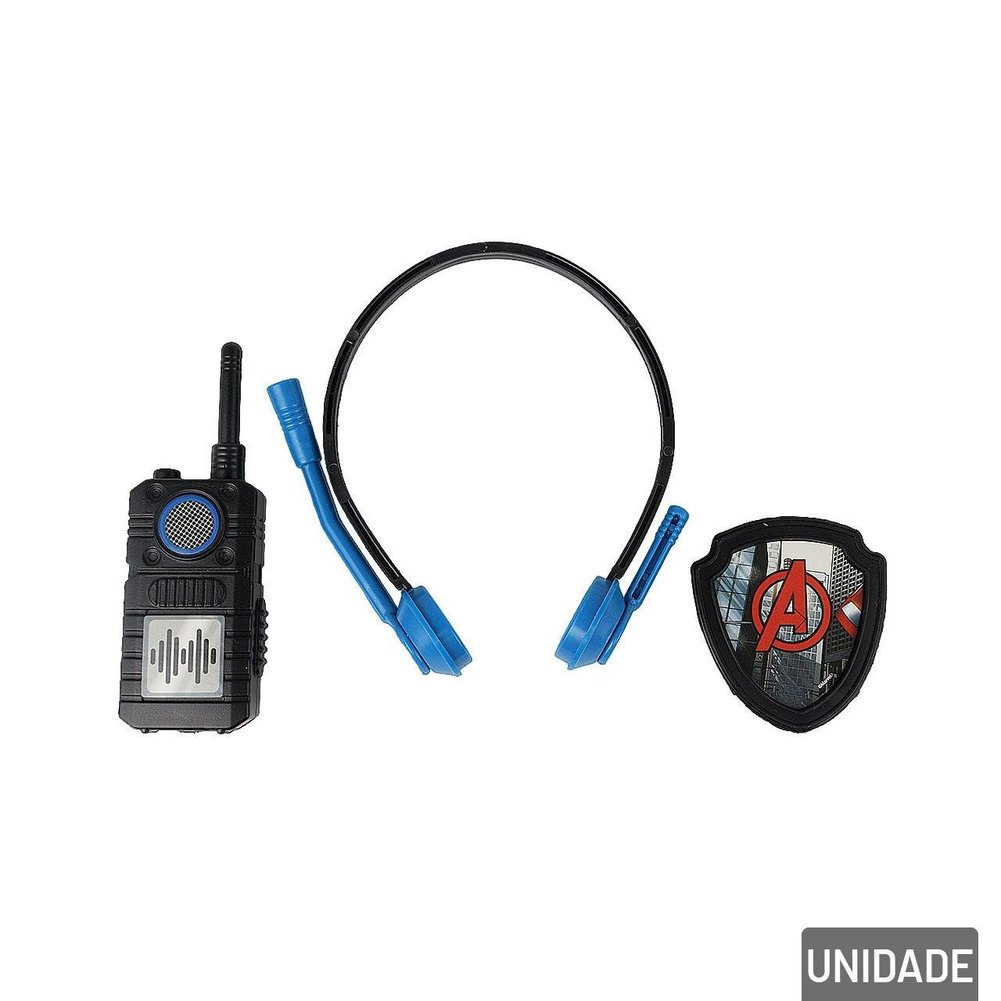 Fone de Ouvido Infantil e Radio Avangers