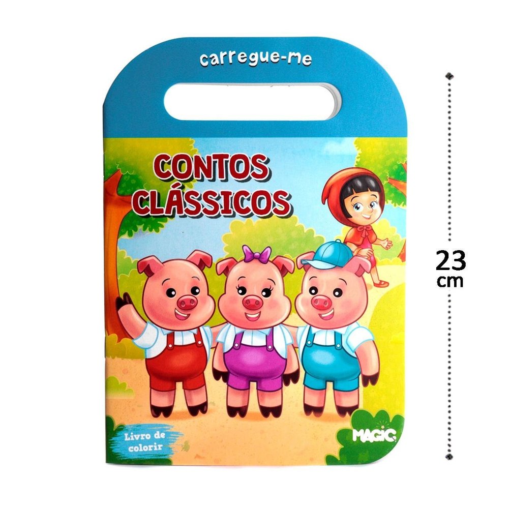 Livro de Colorir Carregue-me Contos Clássicos