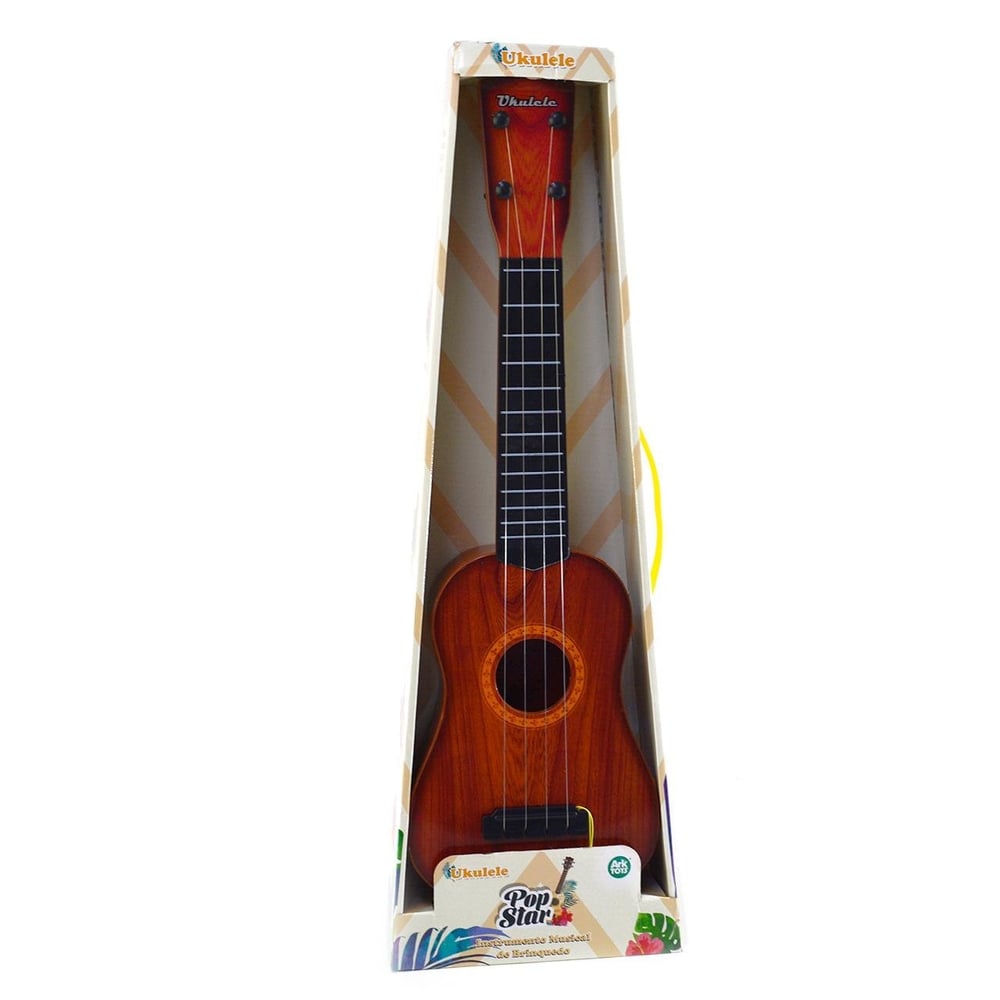 Violão Infantil Musical Liso com Palheta