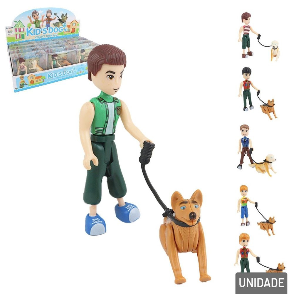 Boneco Monta e Desmonta Kid's DOG Sortidos