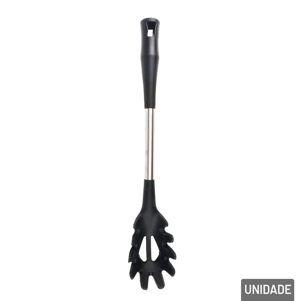 Colher de Silicone 33cm Pegador Macarrão Color