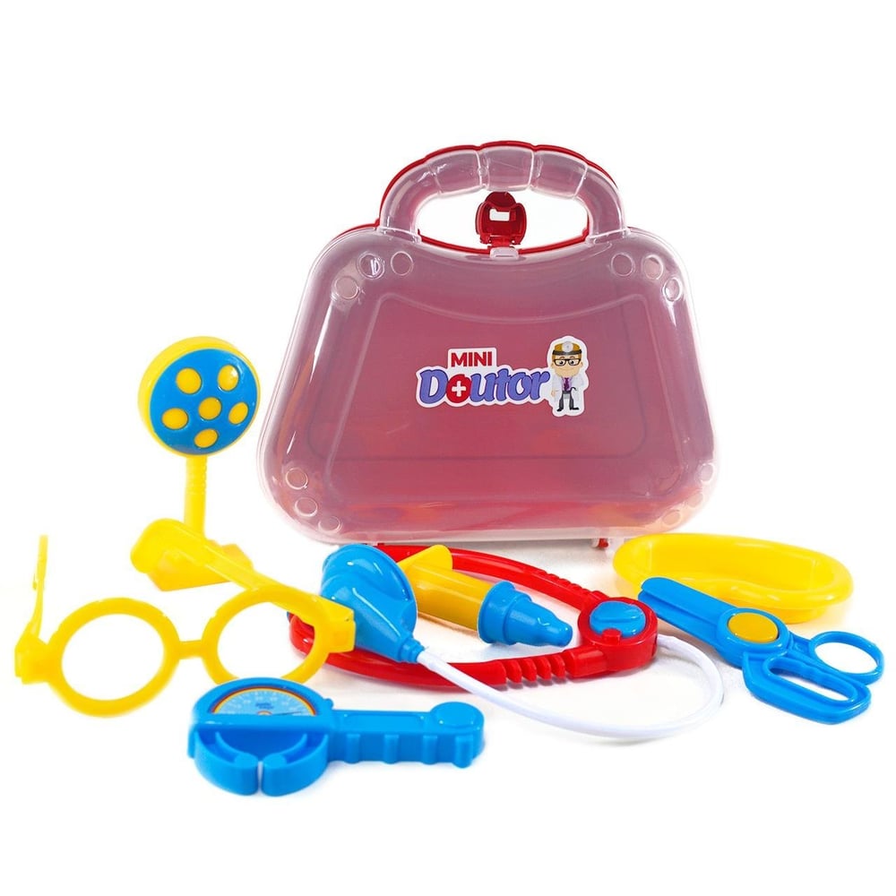 KIT Médico Infantil 07 Peças com Maleta