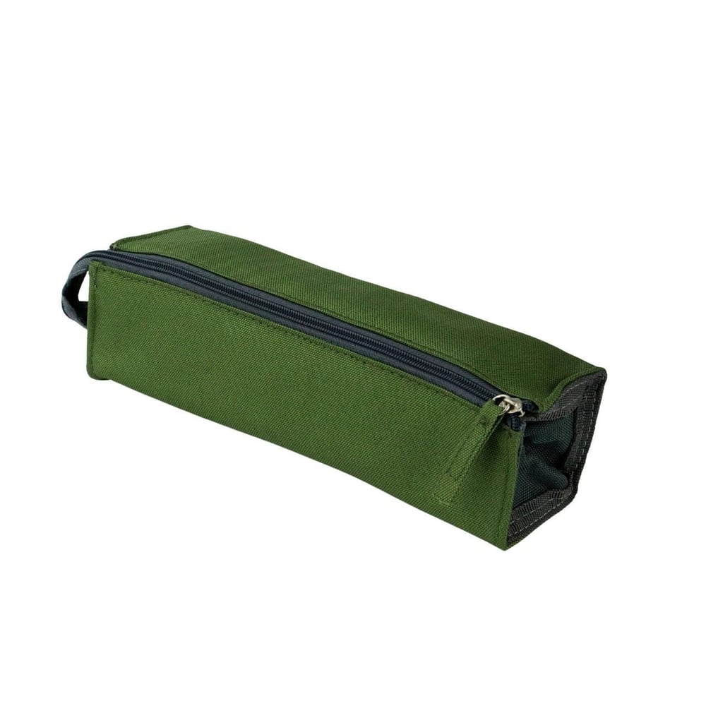 Estojo Escolar 21cm Quadrado F Cinza/color