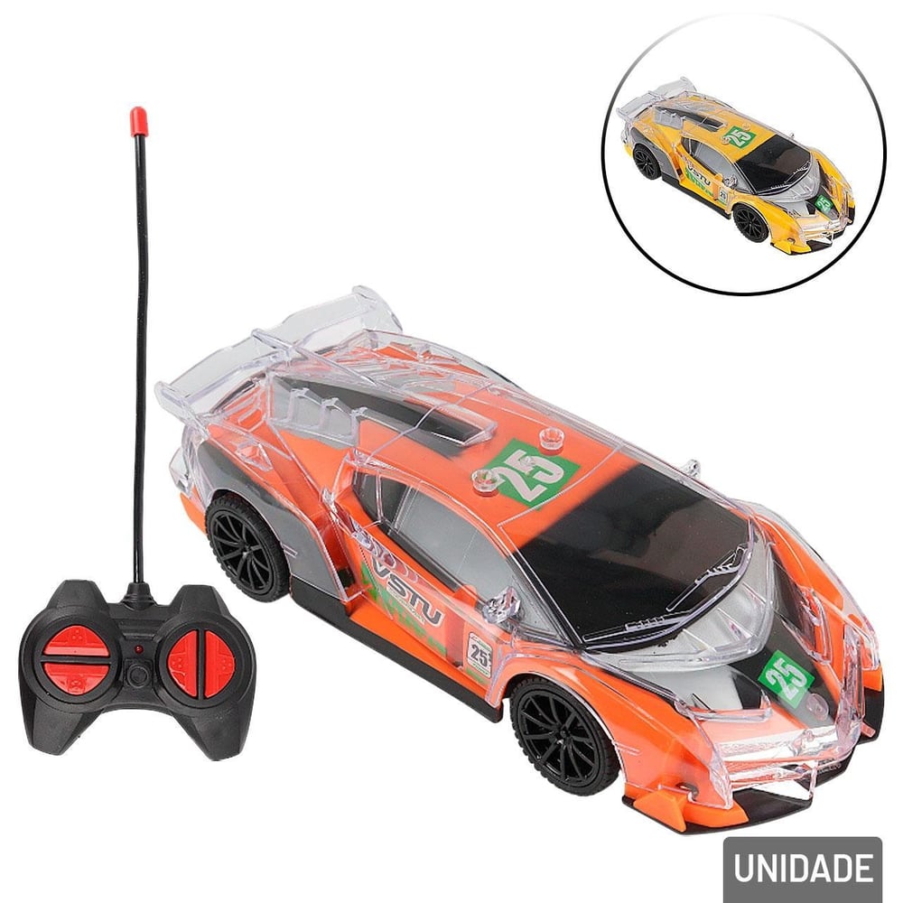 Carrinho de Controle Remoto High Speed Color