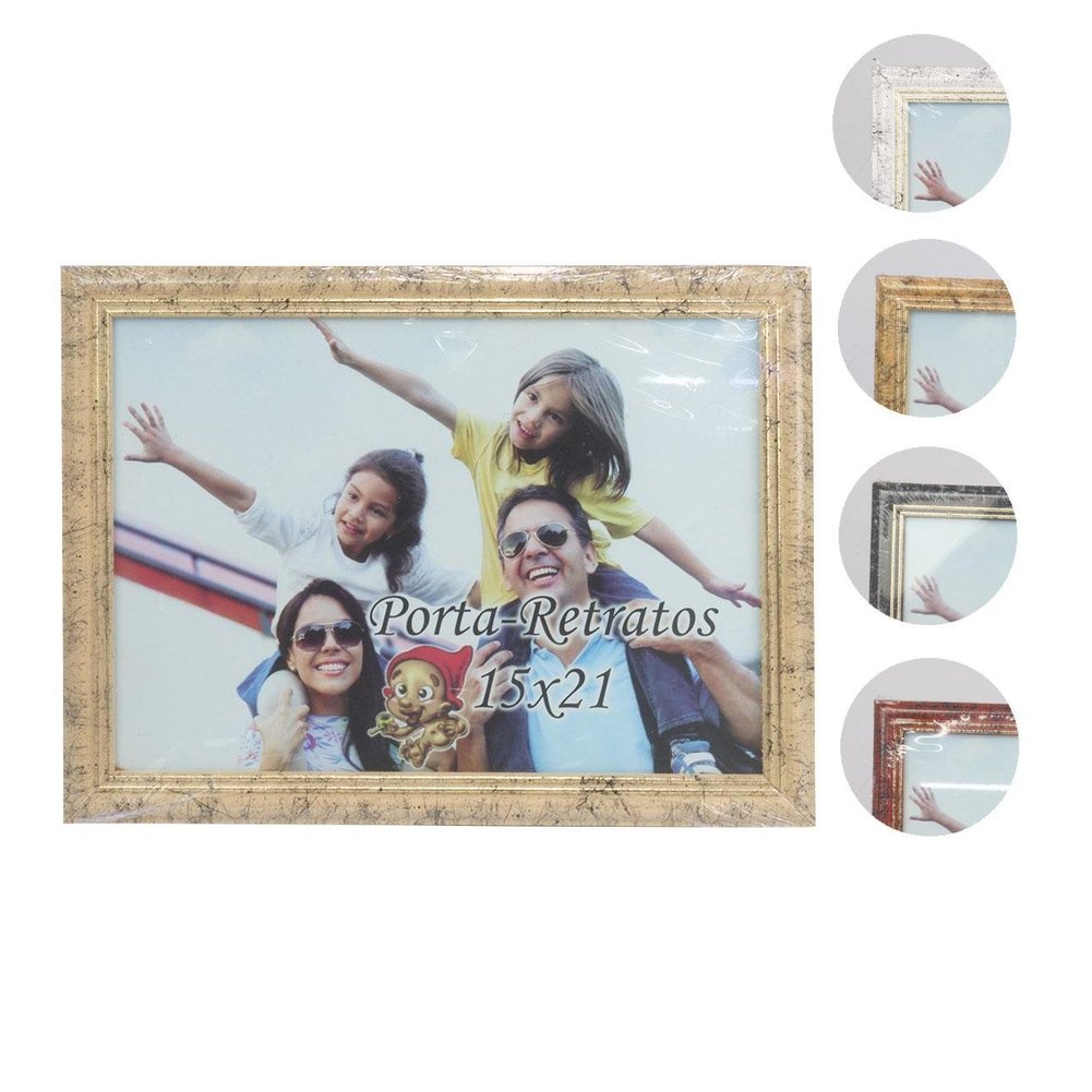 Porta Retrato 15x21 de Madeira Color