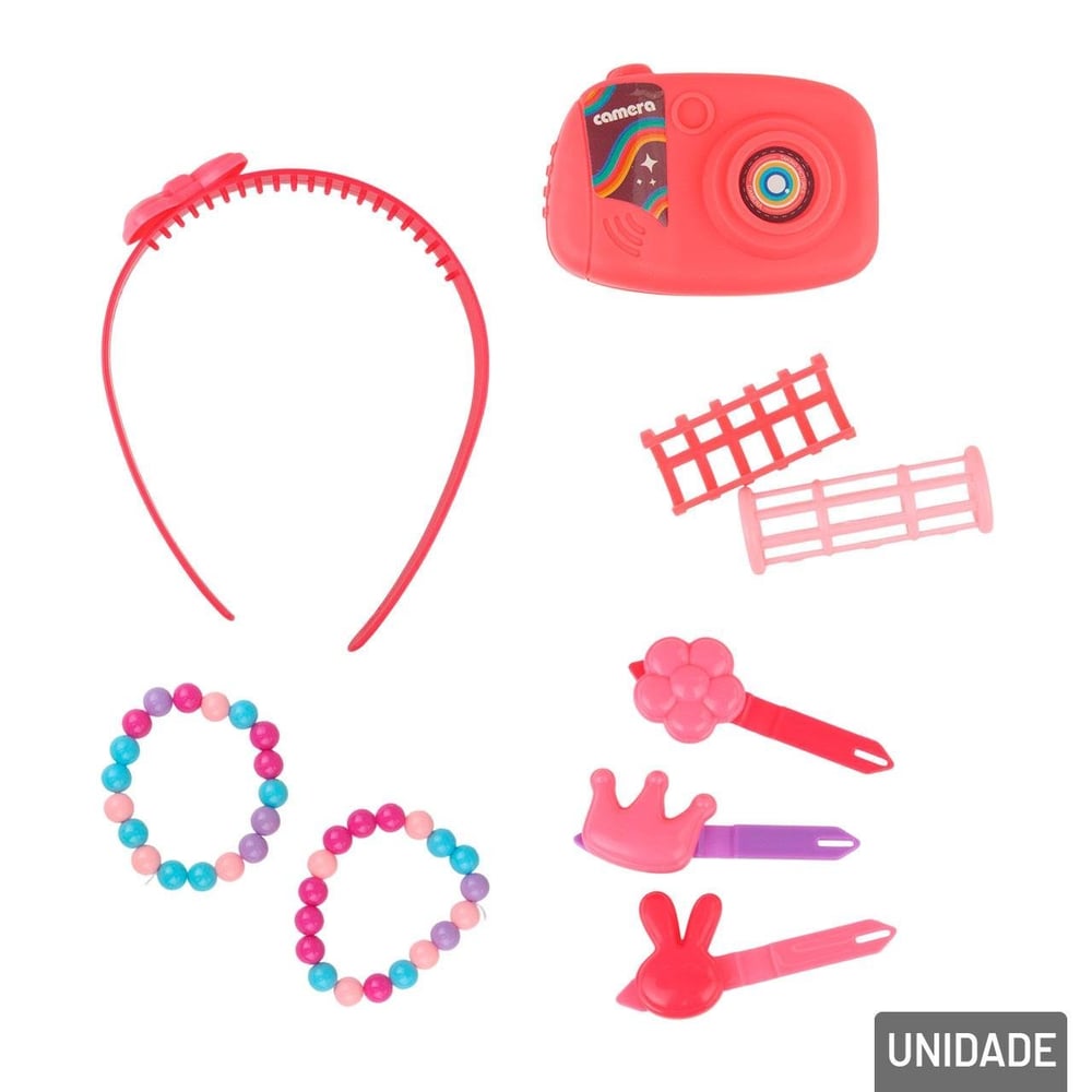 KIT Salão de Beleza 9 Peças Infantil Color