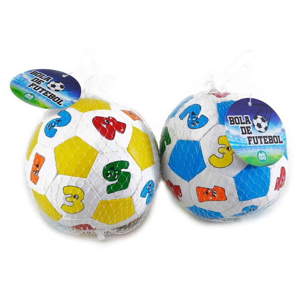 Bola de Futebol 11cm Infantil Números