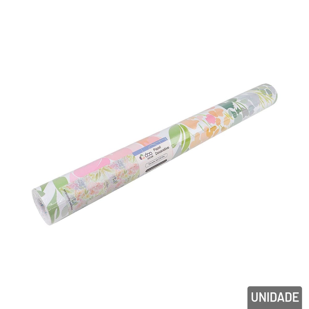 Papel de Parede 45cm X 5m Flores
