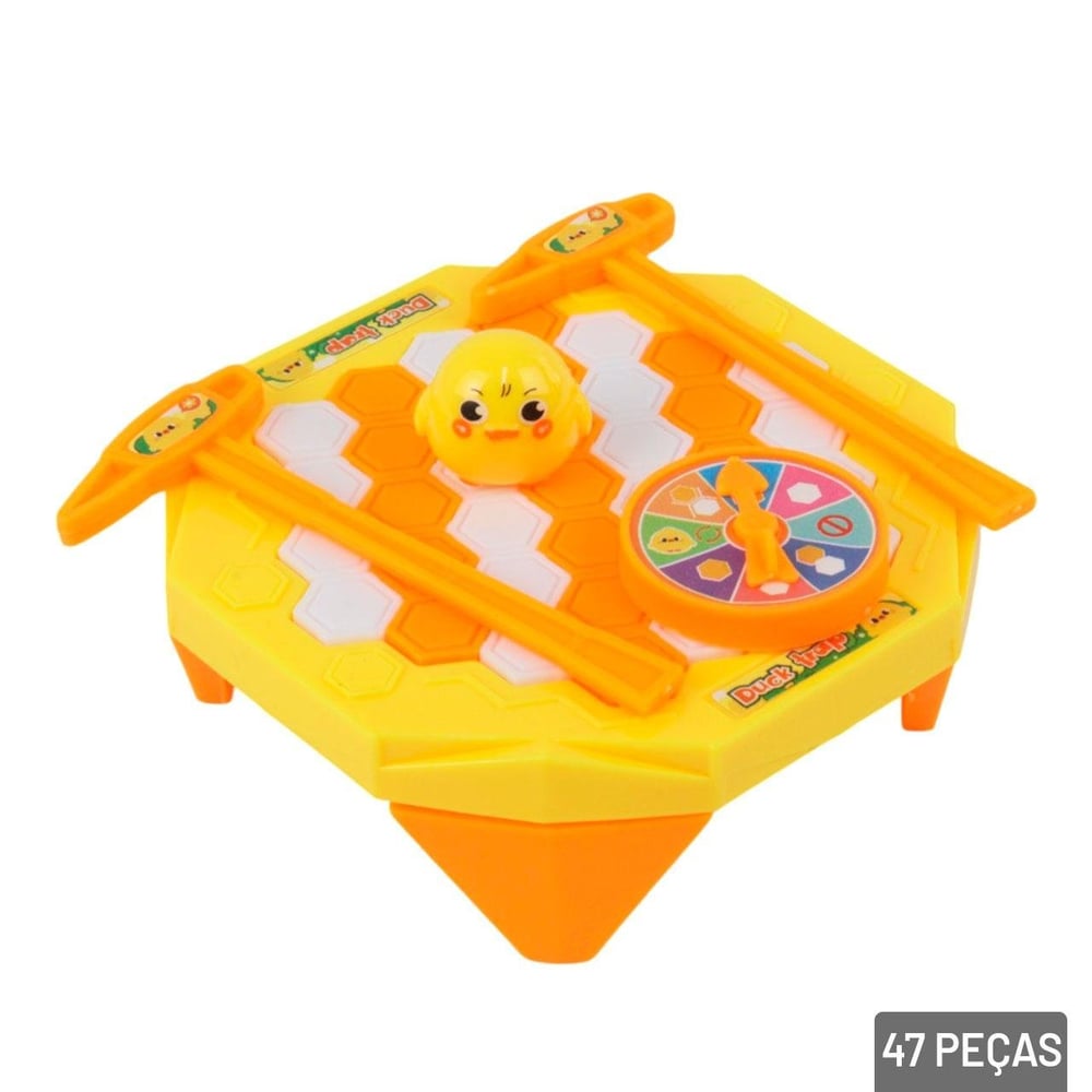 Jogo Armadilha Infantil 47 Peças Animais Sortidos