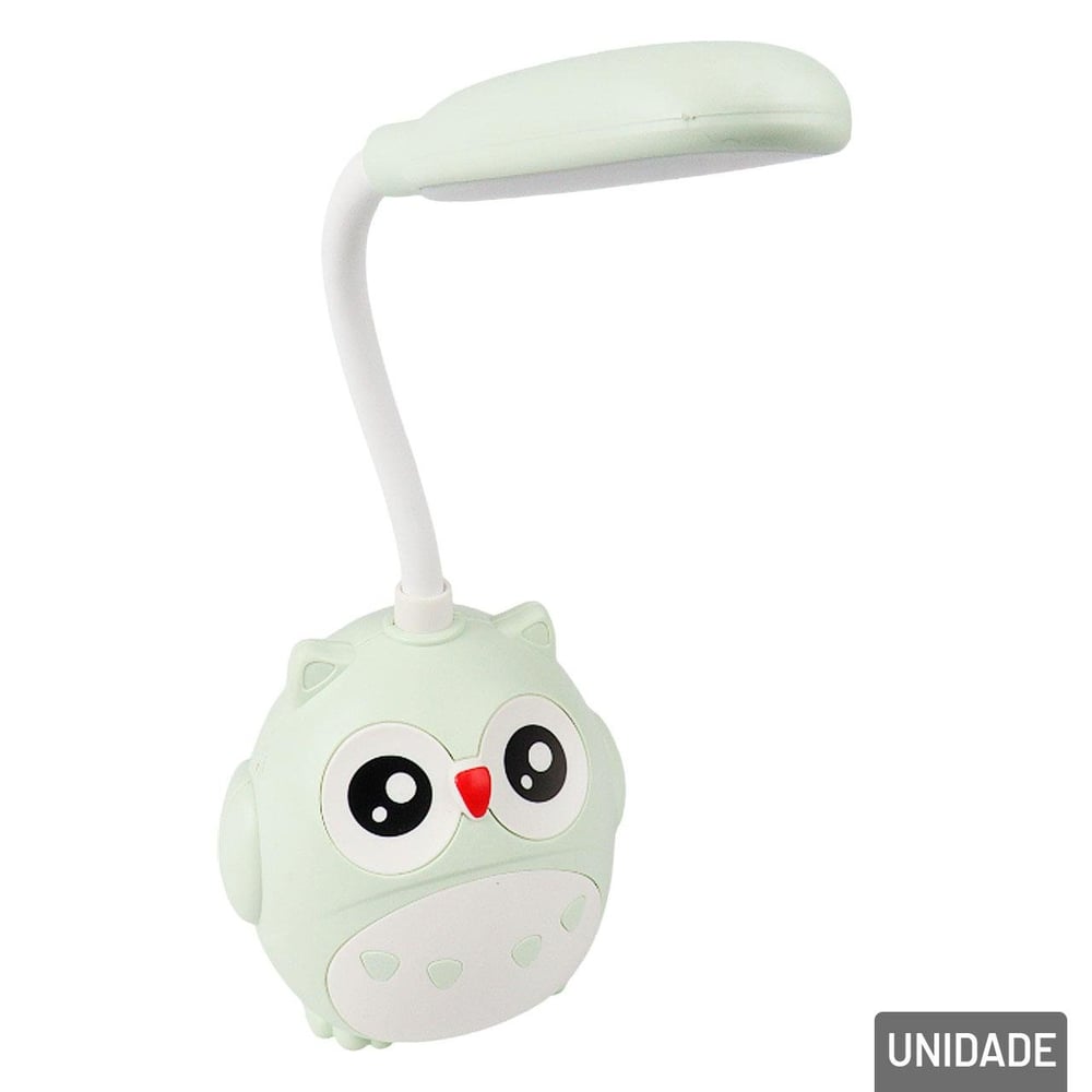 Luminária de Mesa 28cm EM LED Animais Sortidos