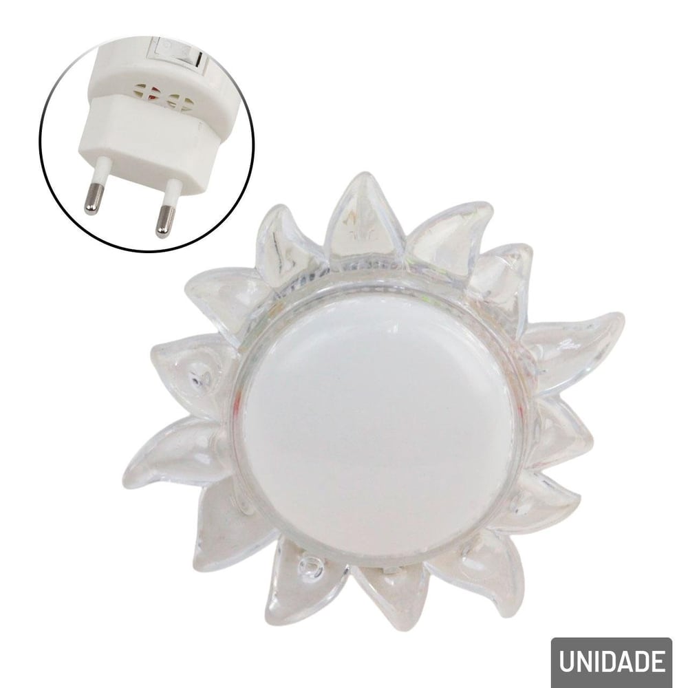 Luminária de Tomada Bivolt Sol
