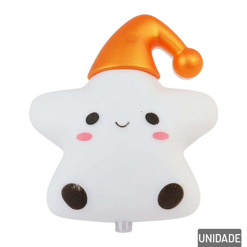 Luminária de Tomada Bivolt Estrela e Touca Color