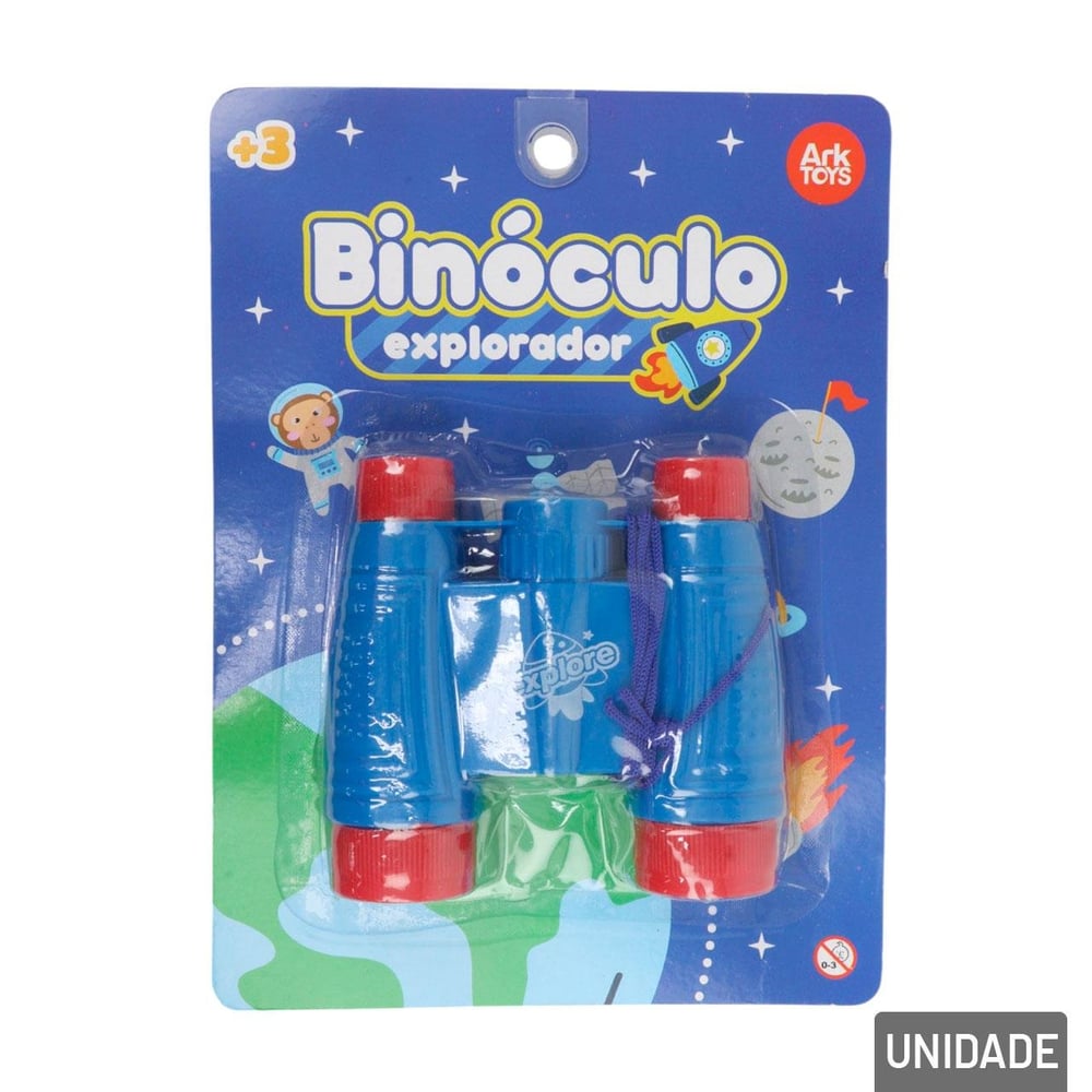Binóculos de Plástico Infantil 11cm Color