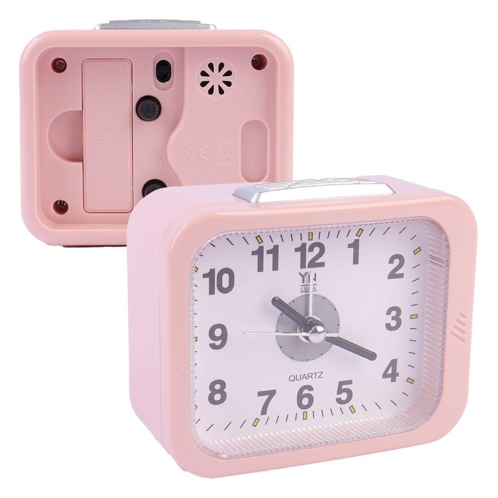 Relógio Analógico de Mesa 7,5cm Soft Color