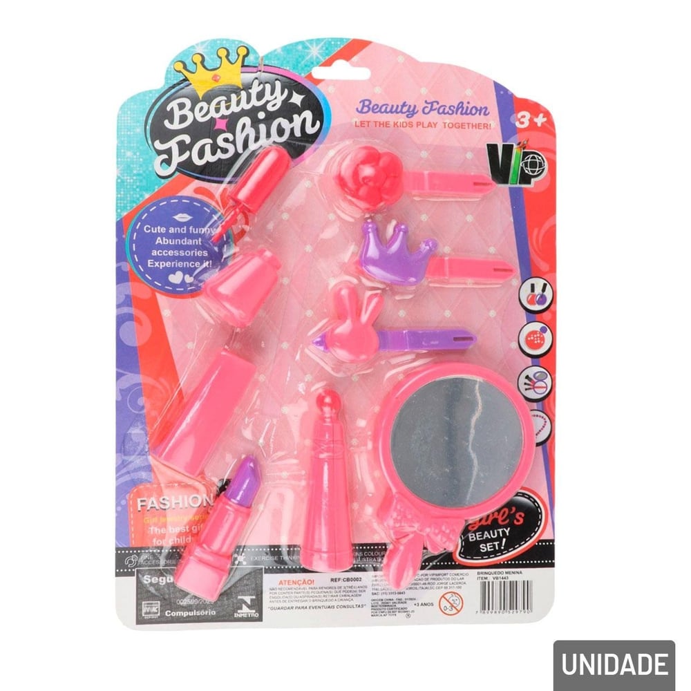 KIT Salão de Beleza Infantil Acessórios Sor