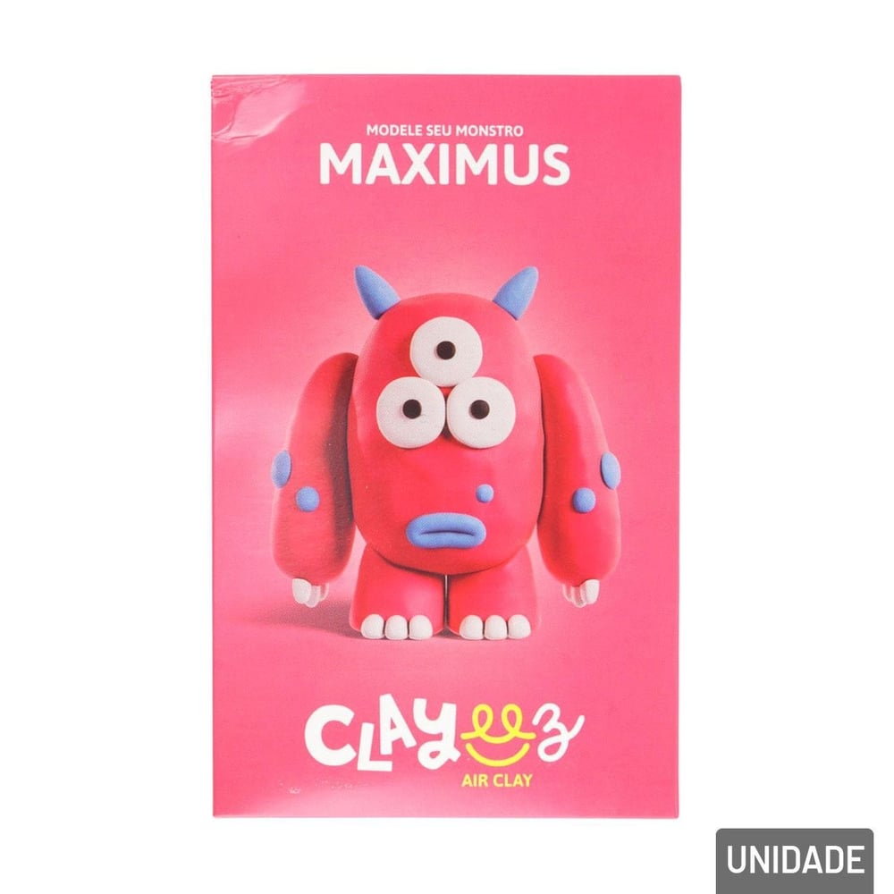 Massinha de Modelar 05 Pçs AIR Clay Monstros