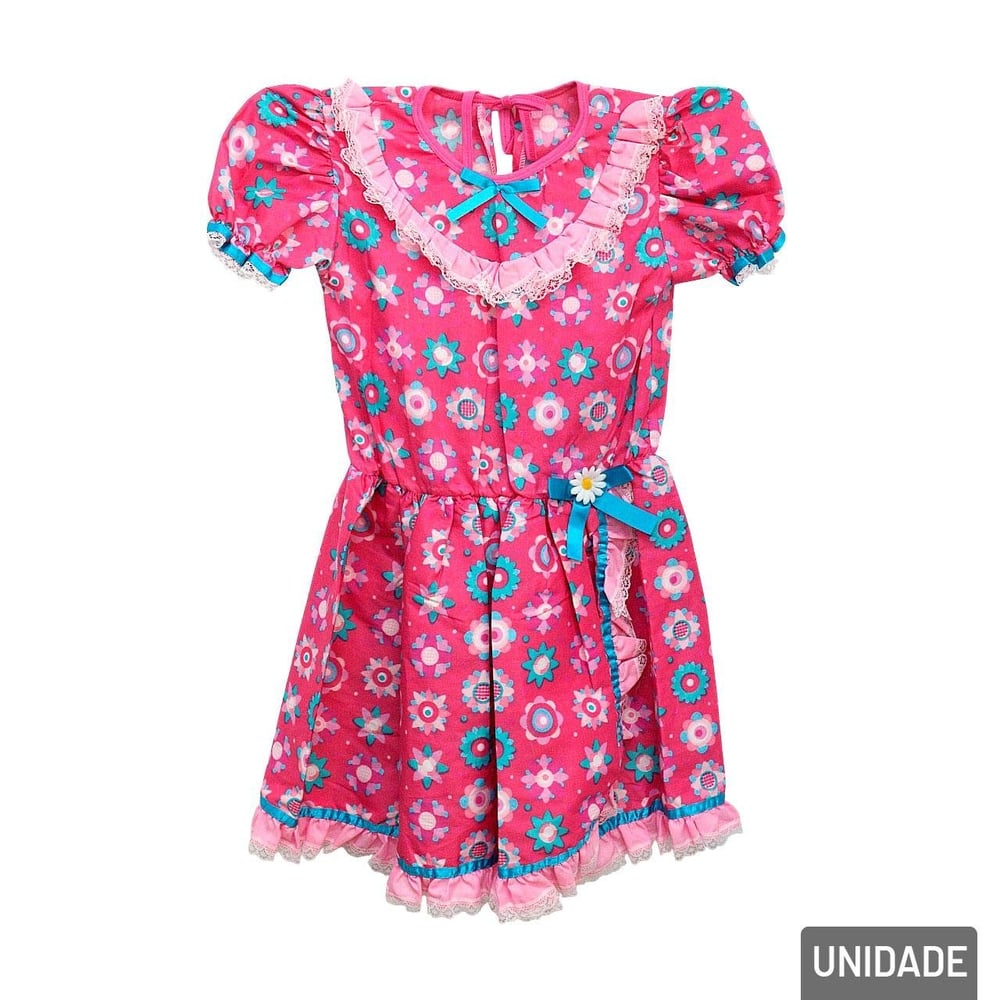 Vestido Junino Infantil GG Sortidos