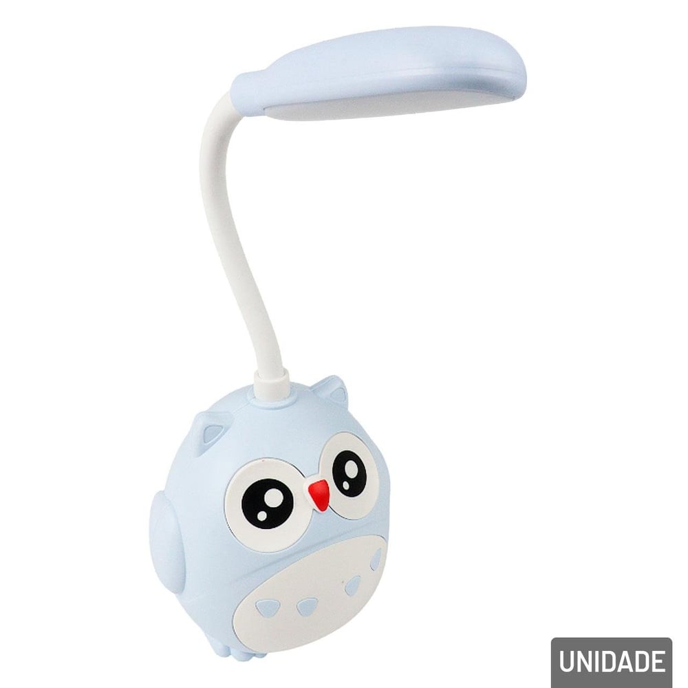 Luminária de Mesa 28cm EM LED Animais Sortidos