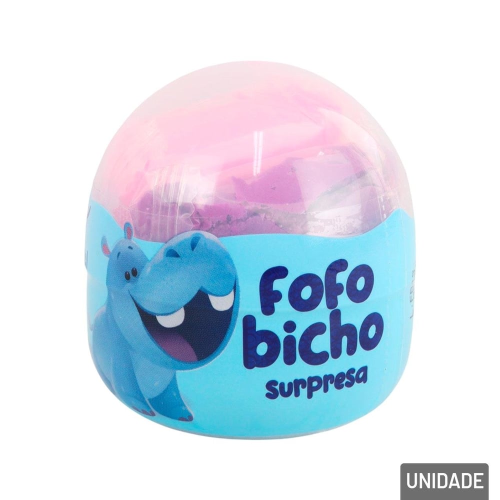 Massinha de Modelar 12g Estica e Pula Fofo Bicho