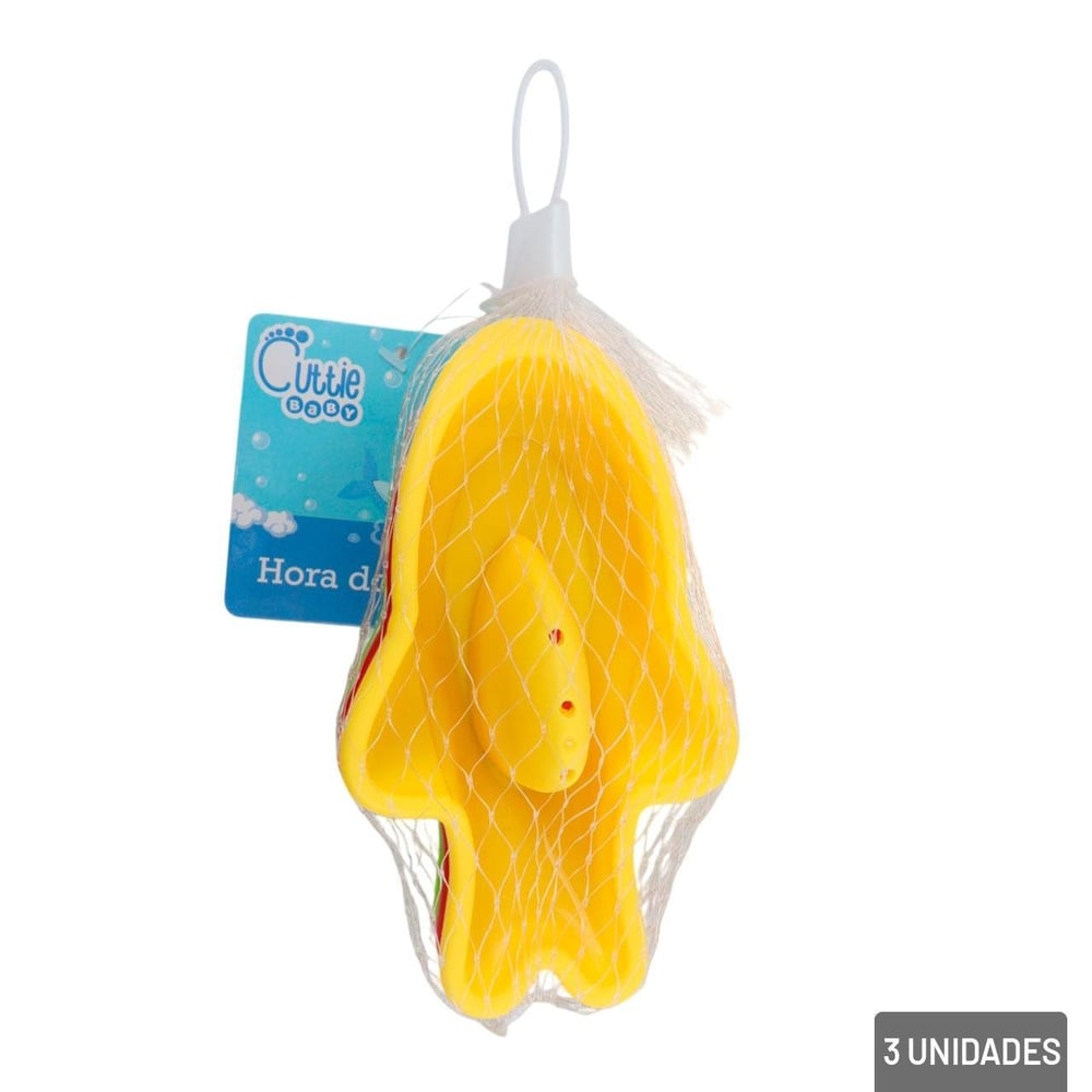 Barco de Plástico Empilhável 3 Pçs Hora do Banho