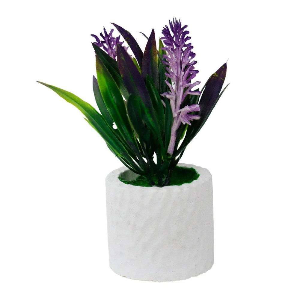 Vaso Decorativo de Cimento 12cm Plantas Sortidos