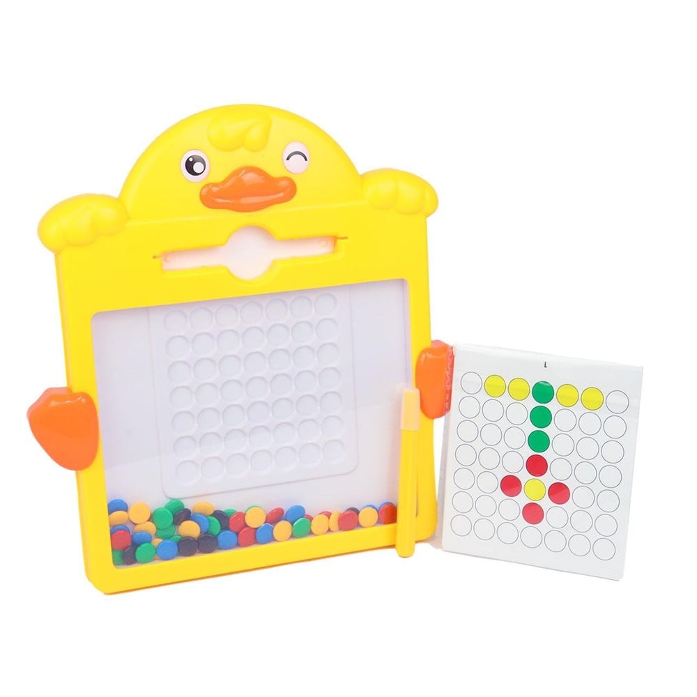 Lousa Mágica 25x25cm Desenho Magnético Patinho