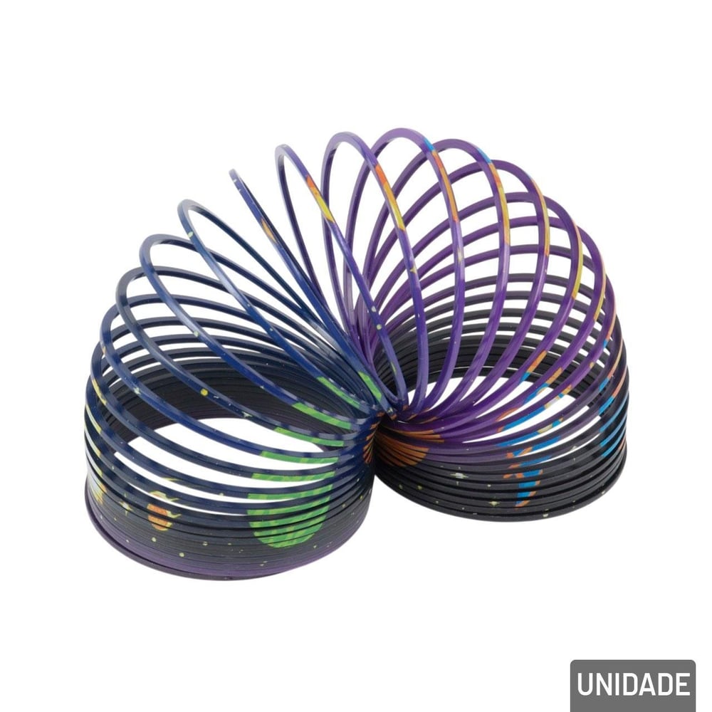 Mola Maluca de Plástico Espaço Sideral Colorido