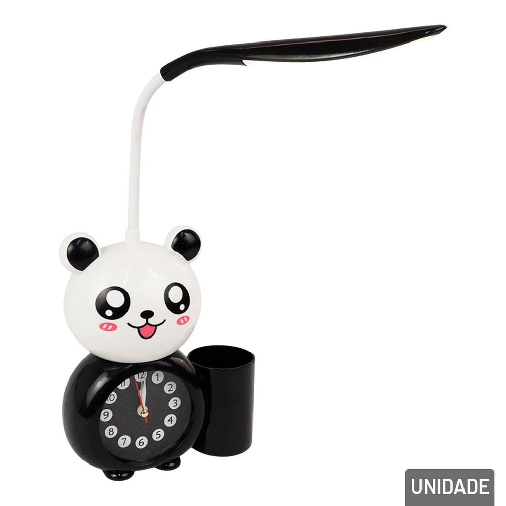 Luminária de Mesa 45cm EM LED com Despertador