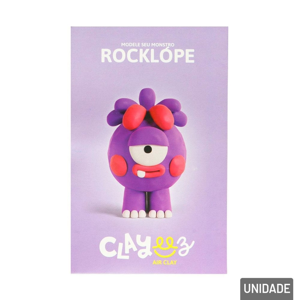 Massinha de Modelar 05 Pçs AIR Clay Monstros