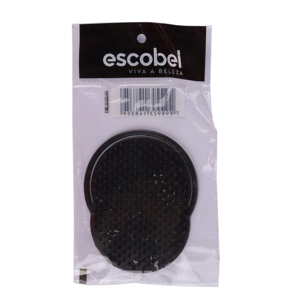 Escova Para Cabelo Pata-pata Oval Preta