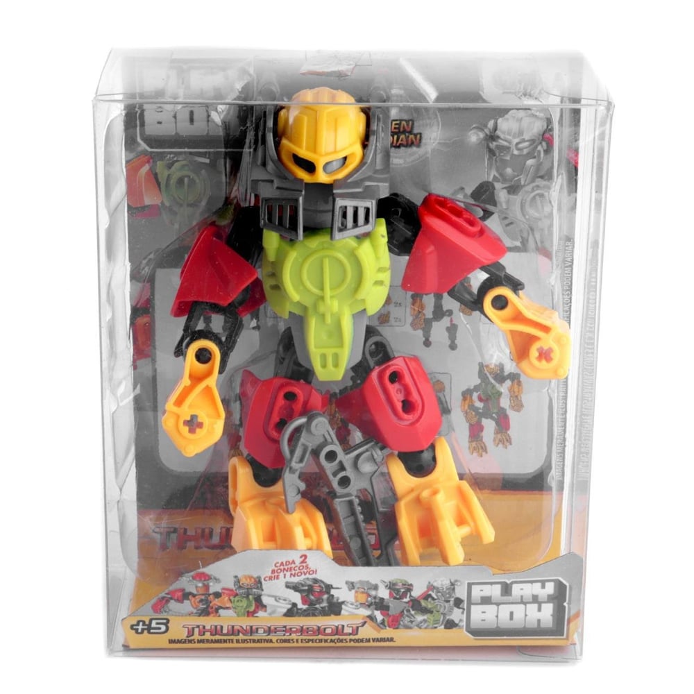 Boneco Monta e Desmonta Golden Guardian