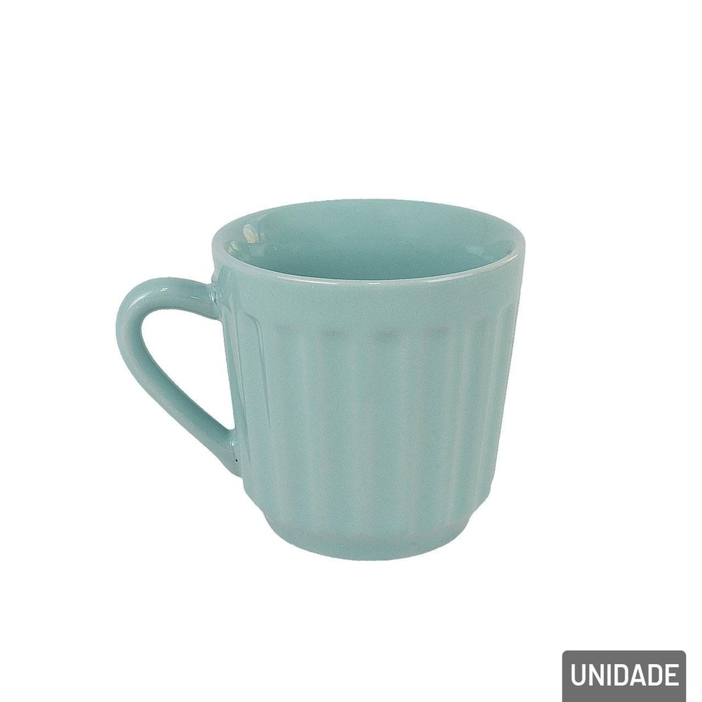 Caneca de Cerâmica 150ml Tiffany Canelada