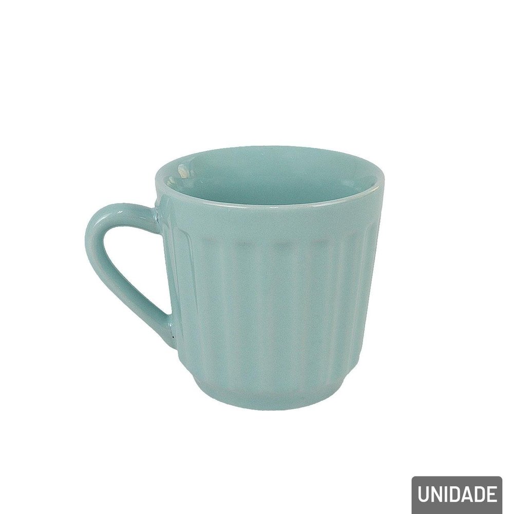 Caneca de Cerâmica 150ml Tiffany Canelada