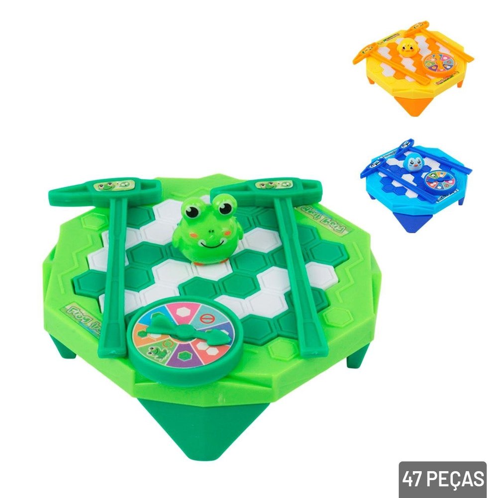 Jogo Armadilha Infantil 47 Peças Animais Sortidos