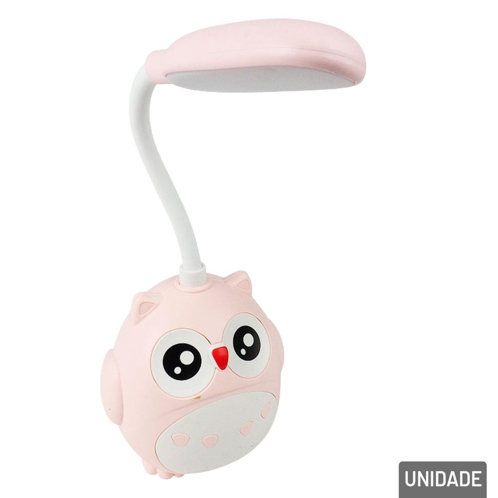 Luminária de Mesa 28cm EM LED Animais Sortidos