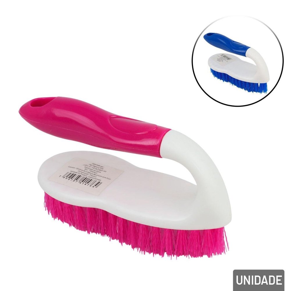 Escova de Limpeza Multiuso com Alça 8cm Color