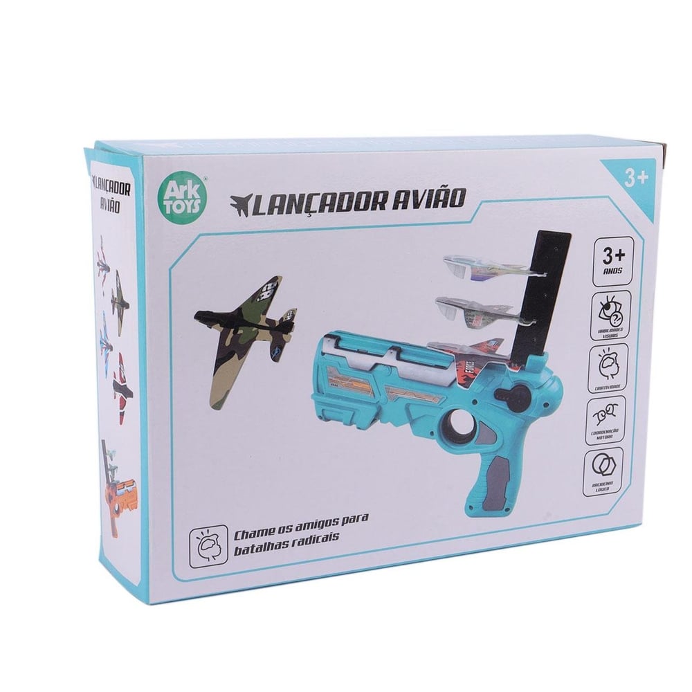 Pistola Lança Avião 25cm Color