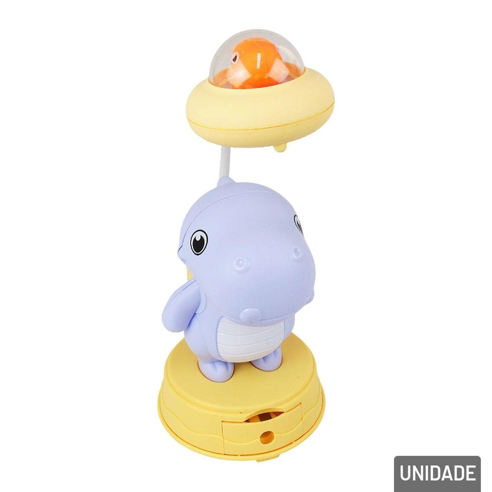 Luminária de Mesa 30cm EM LED Dinossauro Color