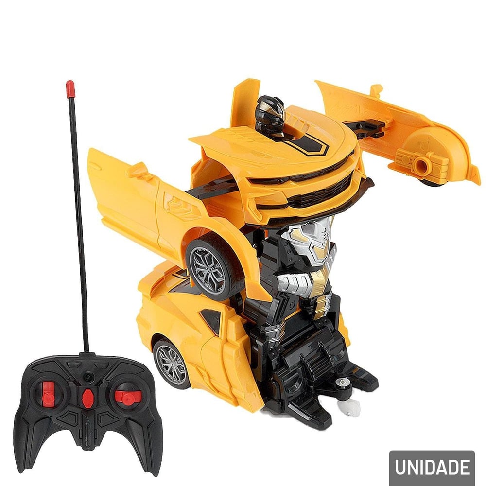 Carrinho de Controle Remoto Transformes Carbot