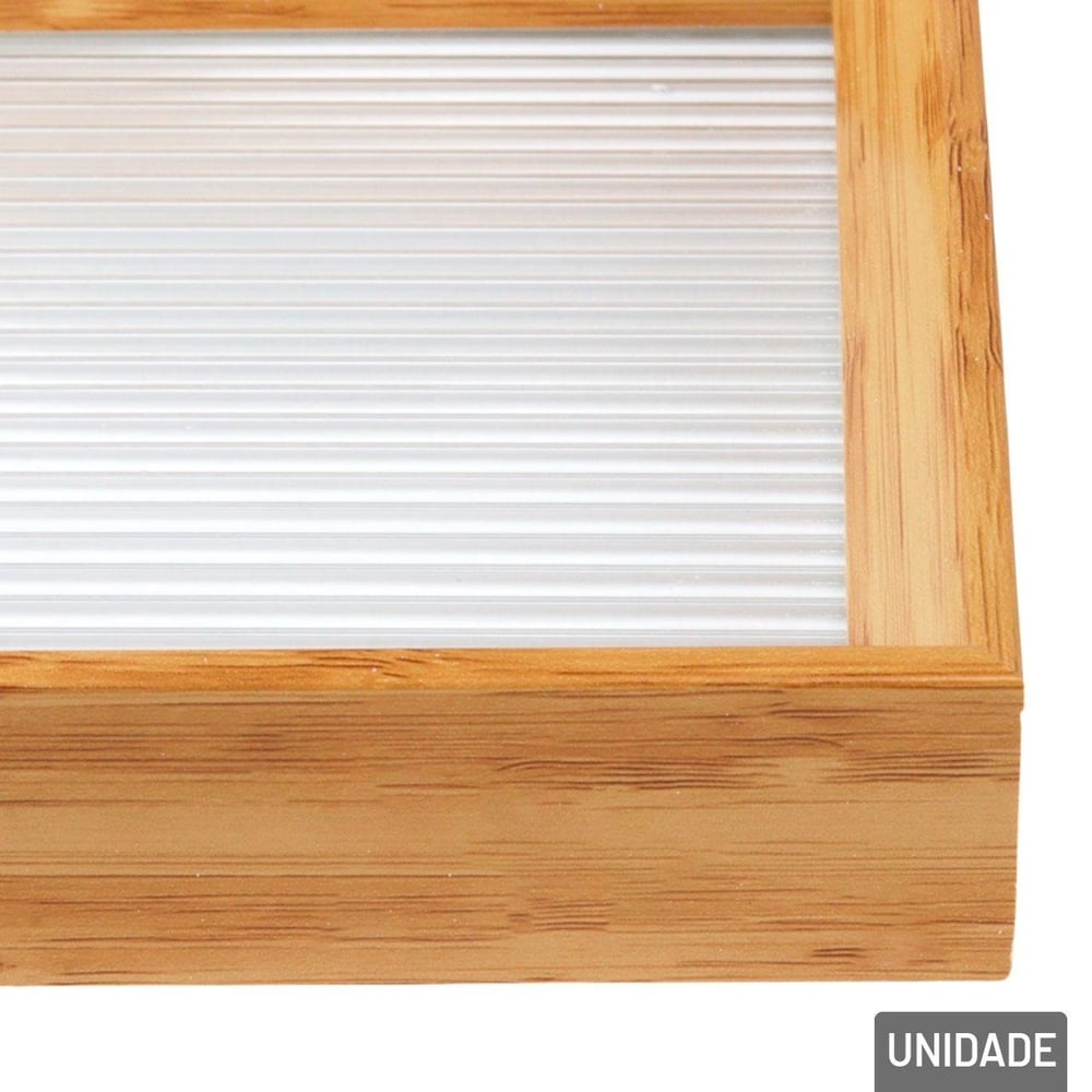 Bandeja Decorativa de Poliestireno 14,8x39,8cm