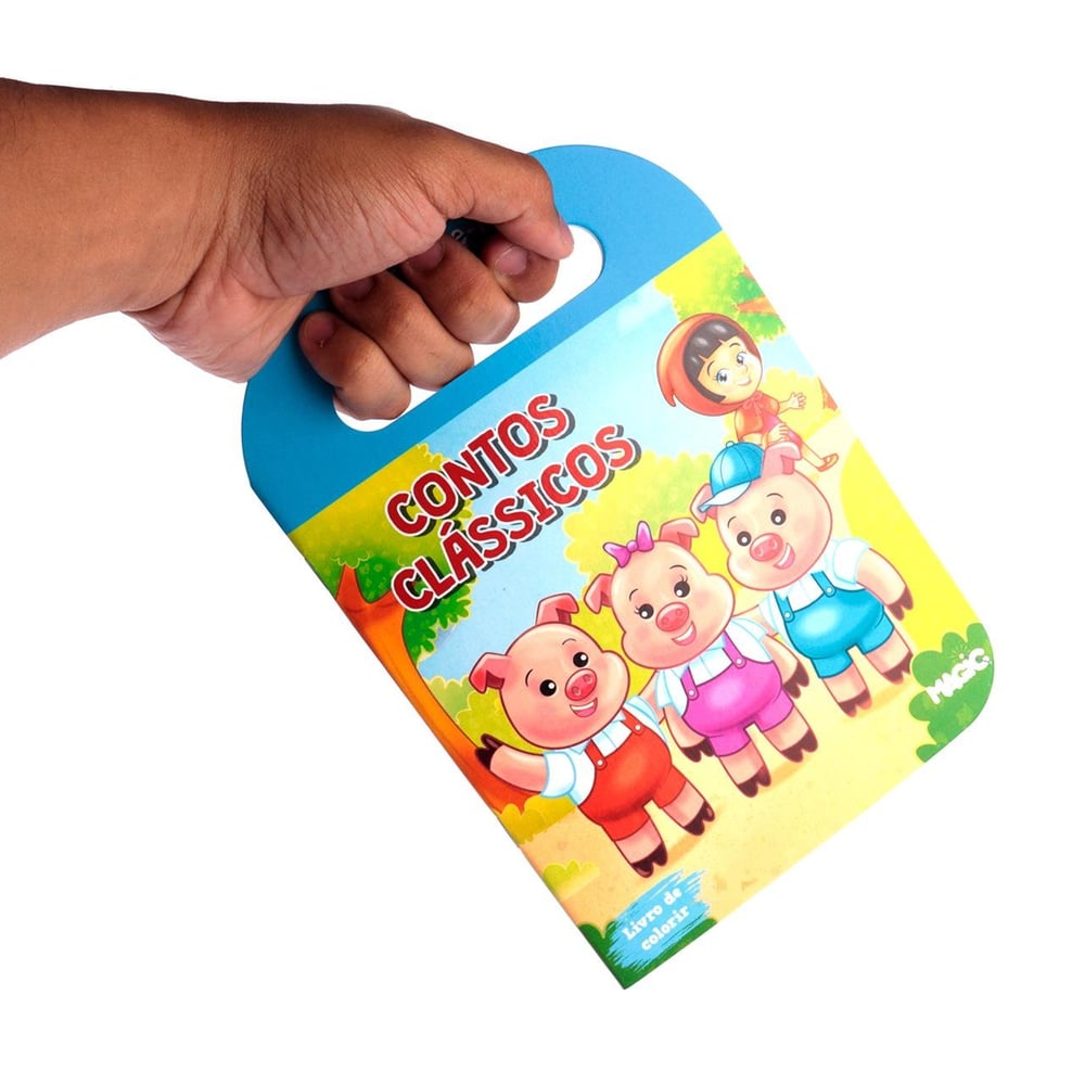 Livro de Colorir Carregue-me Contos Clássicos
