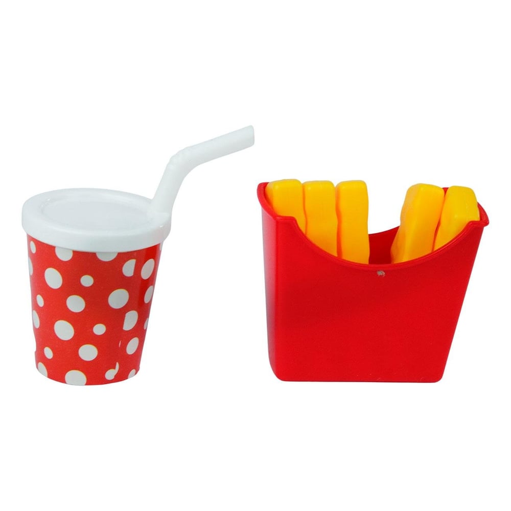 KIT Cozinha de Plástico 02 Peças Fast Food