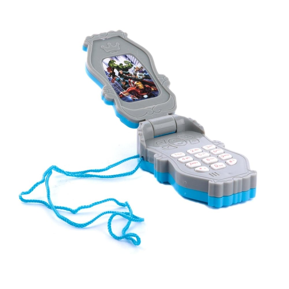 Celular Infantil com LUZ e SOM Avengers Marvel