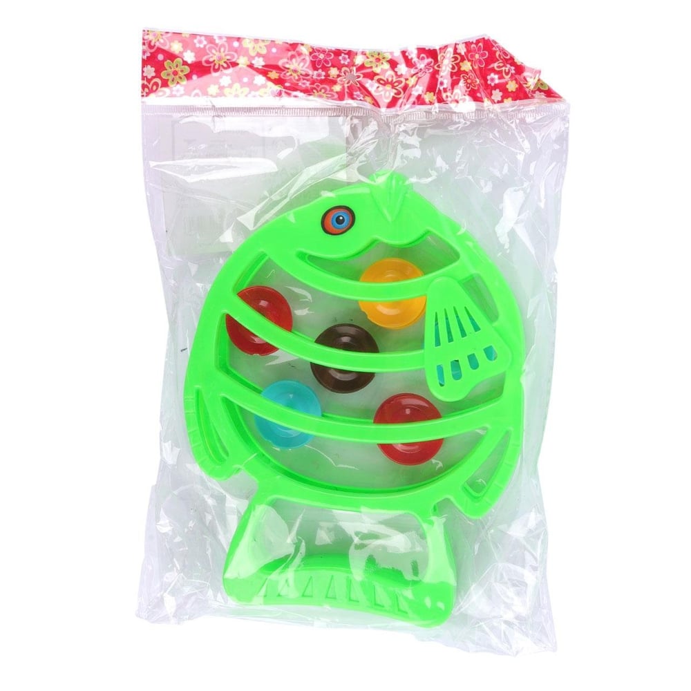 Pandeiro Infantil 18cm Peixinho Color