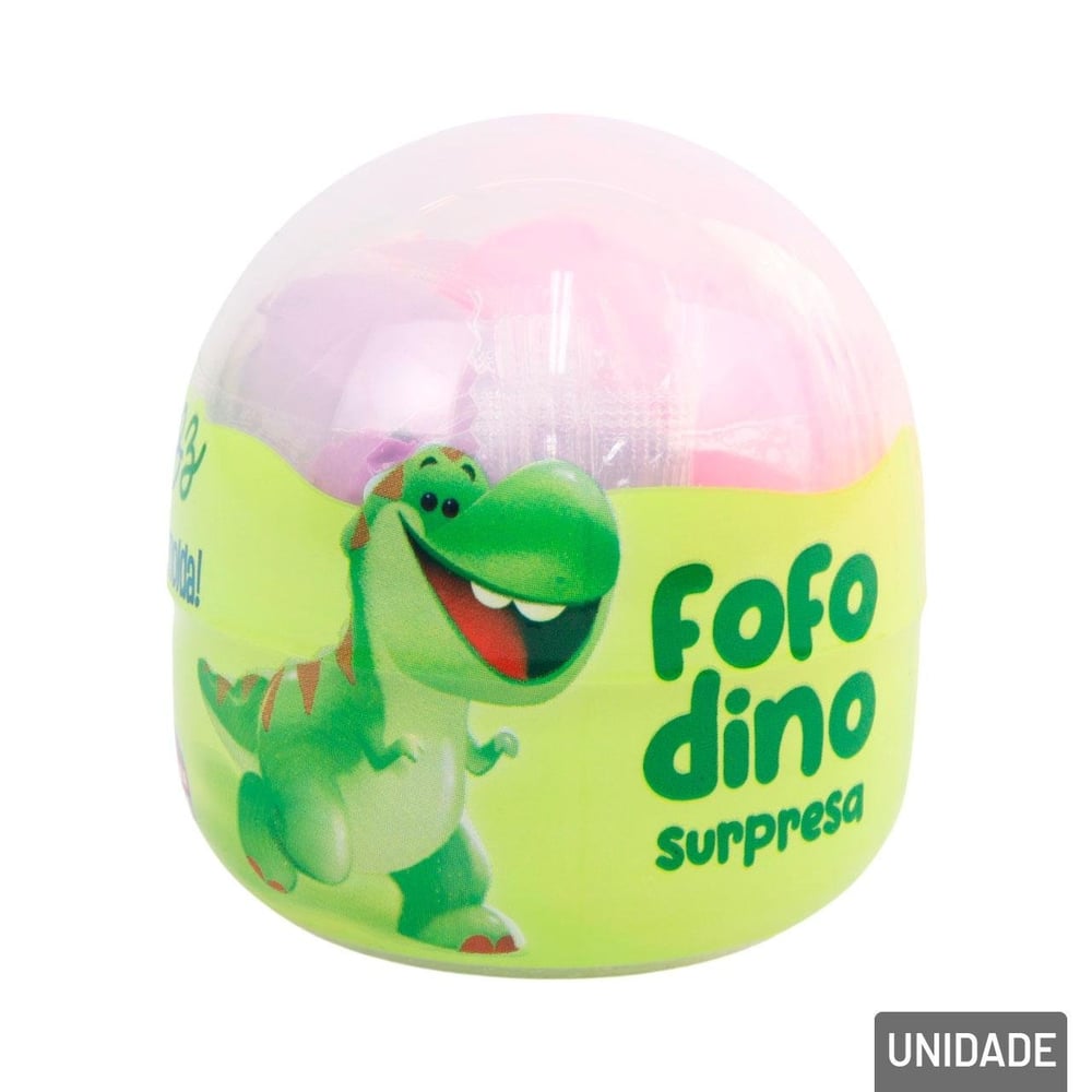 Massinha de Modelar 12g Estica e Pula Fofo Dino