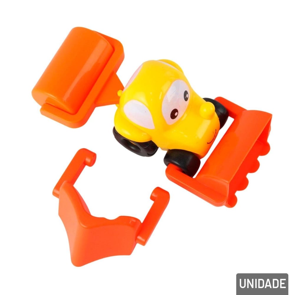 Carrinho Monta e Desmonta Roda Livre Escavadeira