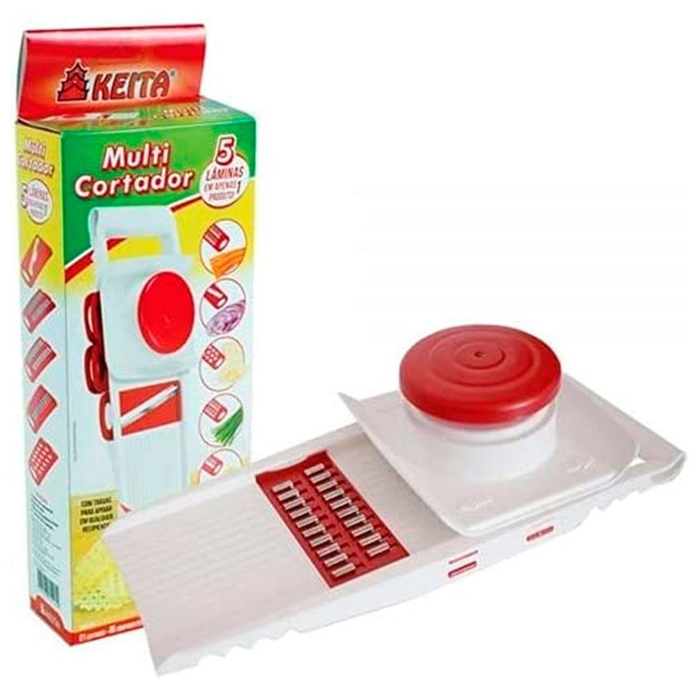 Cortador e Ralador Manual 28cm Multifuncional