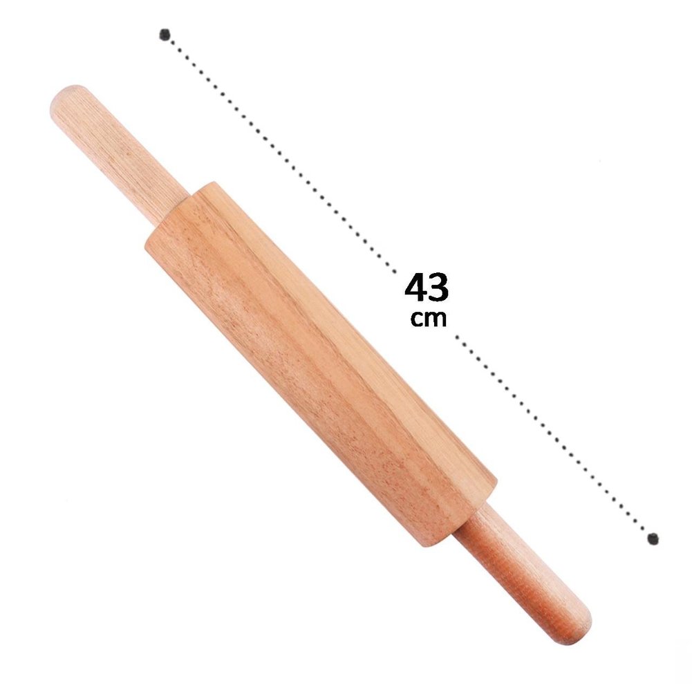 Rolo de Massa 43cm Madeira