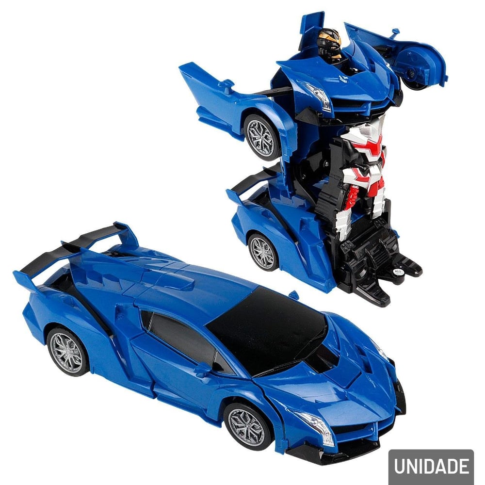 Carrinho de Controle Remoto Transformes Color